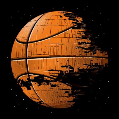 Basket étoile de la mort