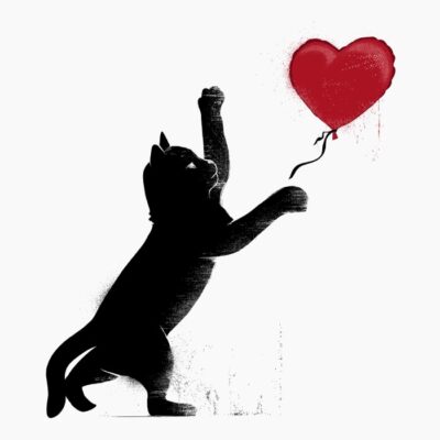 Banksy cat
