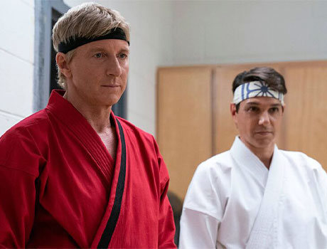 Daniel y Jonny en Cobra Kai