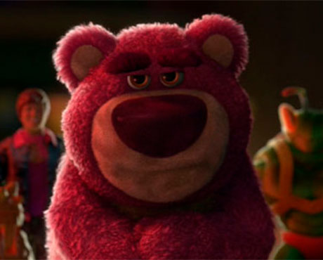 El villano Lotso en Toy Story 3