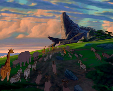 La Roca del Rey en el Rey León