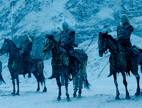 Los Caminantes Blancos en Juego de Tronos