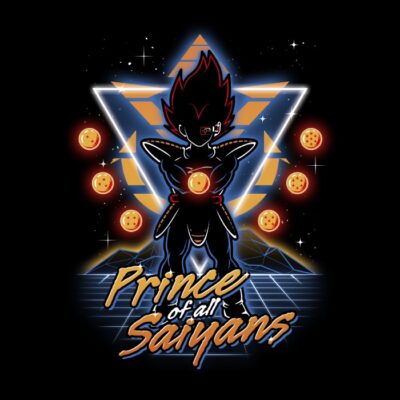 Retro Saiyan Prince