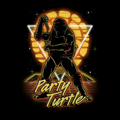 Retro Party Turtle