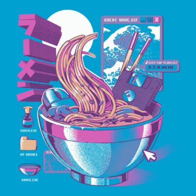 Web Ramen - lighblue