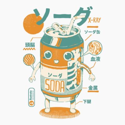 Soda Can X-ray - Cream or White