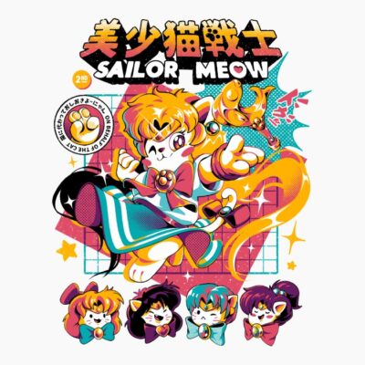 Sailor Meow II - White