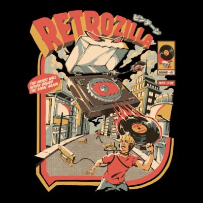 Retro Soundzilla - Black