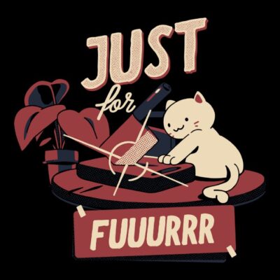 JUS FOR FUUURRR - Black