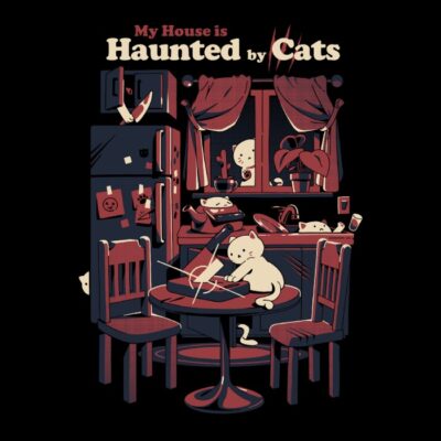 Haunted by cats - Black