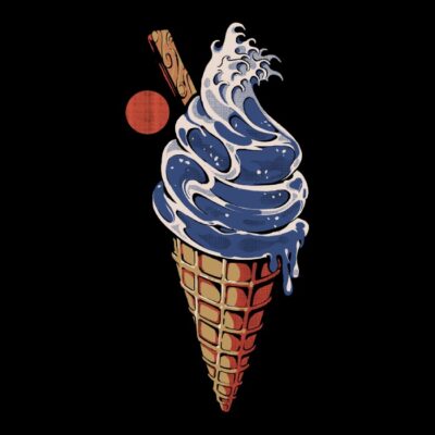 Great Ice cream  Black