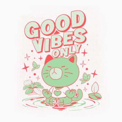 GOOD VIBES ONLY - Cream or White