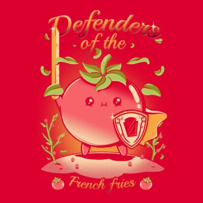 Defenders of the french fries - dark red