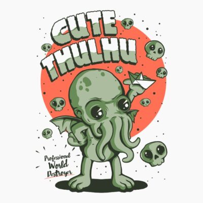 Cutethulhu - White or Cream