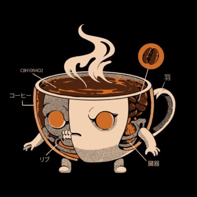 Coffee kaiju - Black