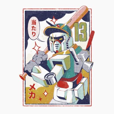 Baseball Mecha - Cream or White