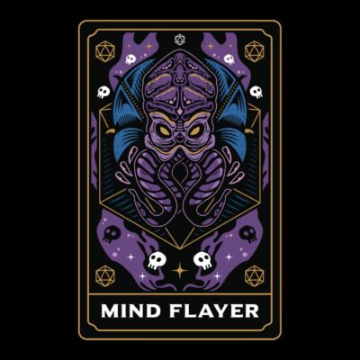 Mind Flayer Tarot Card