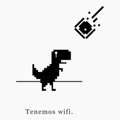 Dinosaurio Tenemos Wifi