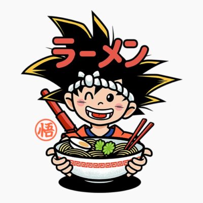 Goku loves ramen