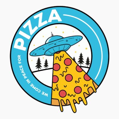 We come in peace for pizza