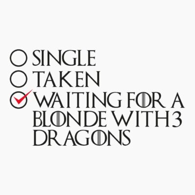 Blonde with 3 Dragons