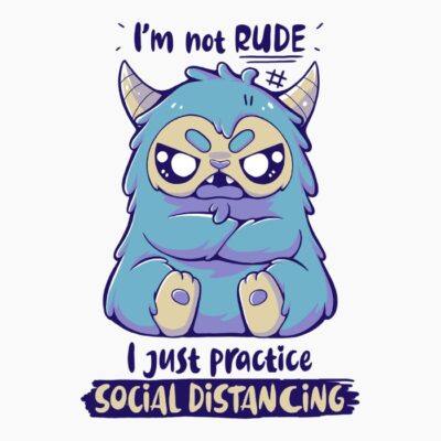 Social Distancing monster
