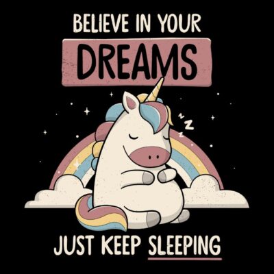 Chibi sleepy unicorn