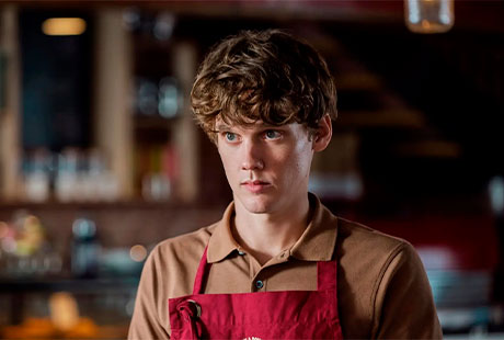 Tyler Galpin en la serie de Wednesday