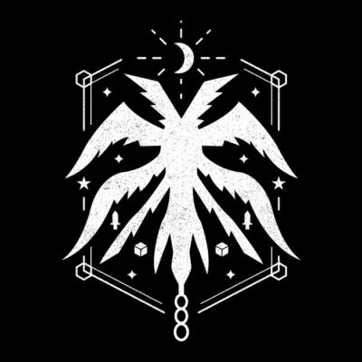 Winged Tree Under The Moon Emblem