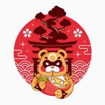 Pyro Bear Japanese Landscape