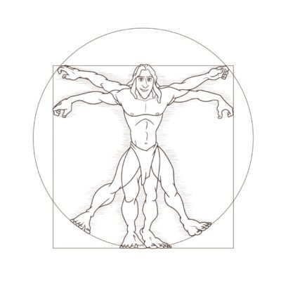 Vitruvian son of man