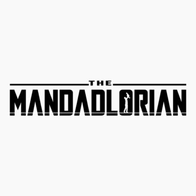 The mandadlorian Logo