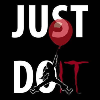 JUST DO IT FONDO NEGRO