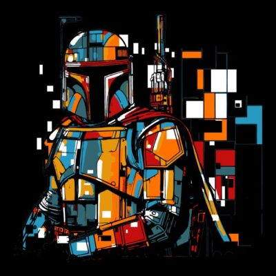 The mondrianlorian 2 no lines