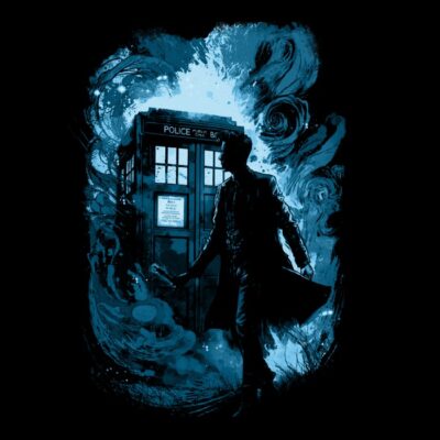 The doctor blue version