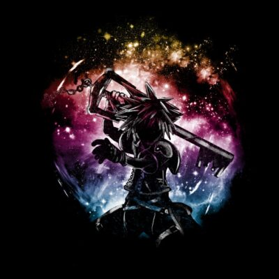 Space keyblade round multicol