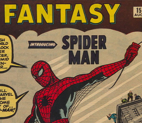 Primera edición en la que aparece Spiderman