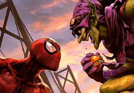 Spiderman vs Duende Verde