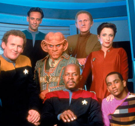 La tripulación de Espacio Profundo Nueve