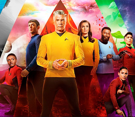Los protagonistas de Star Trek Strange New Worlds