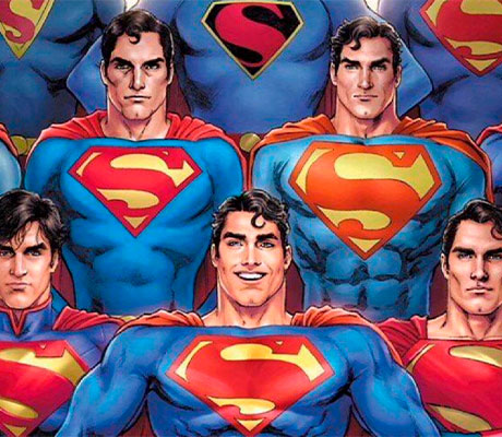 Distintas versiones de Superman