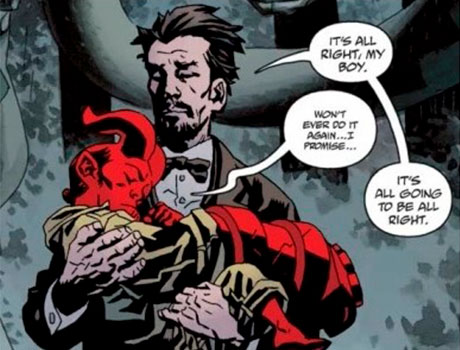 El padre adoptivo de Hellboy Trevor Bruttenholm