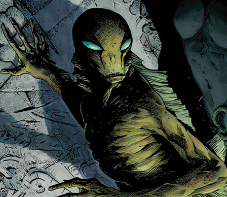 Compañero de Hellboy Abe Sapiens