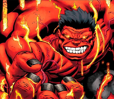 Red Hulk, némesis de Hulk