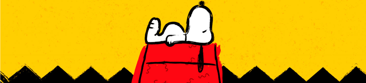 Banner de Snoopy