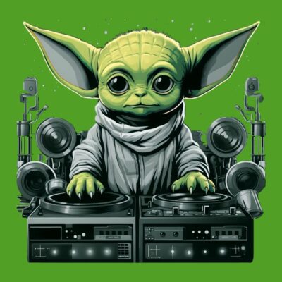 Baby Yoda DJ.