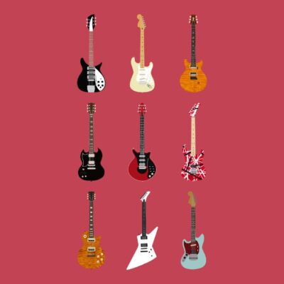 Epic guitars of rock