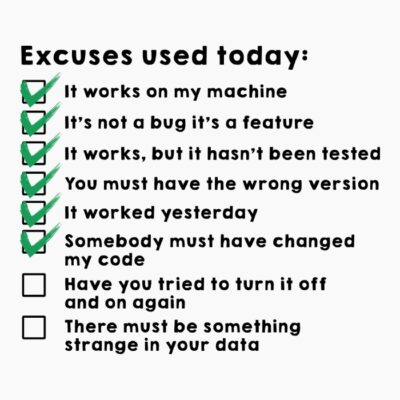 Excuses