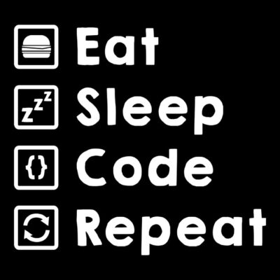 Eatsleepcoderepeatlight