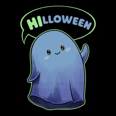 Cute halloween ghost